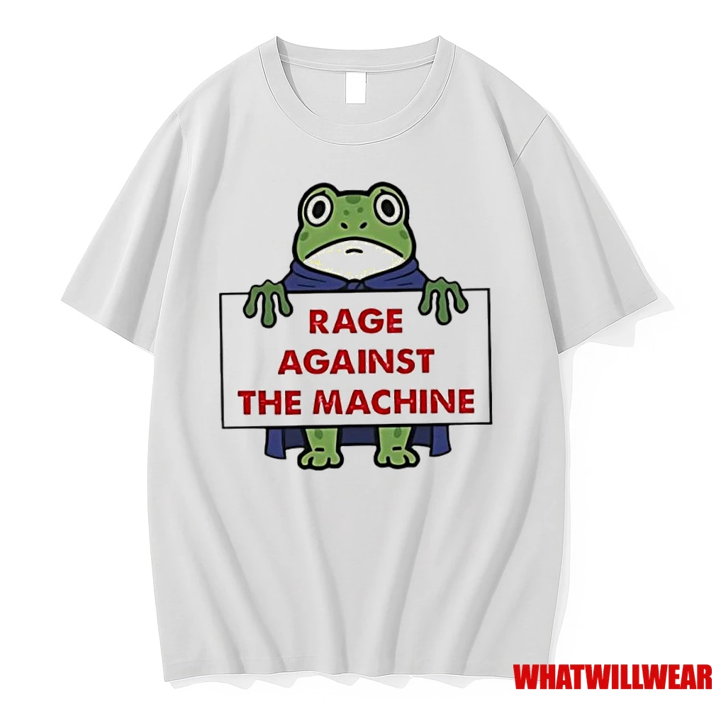Anti Establishment Activist Rage Against The Machine Frog Shirts