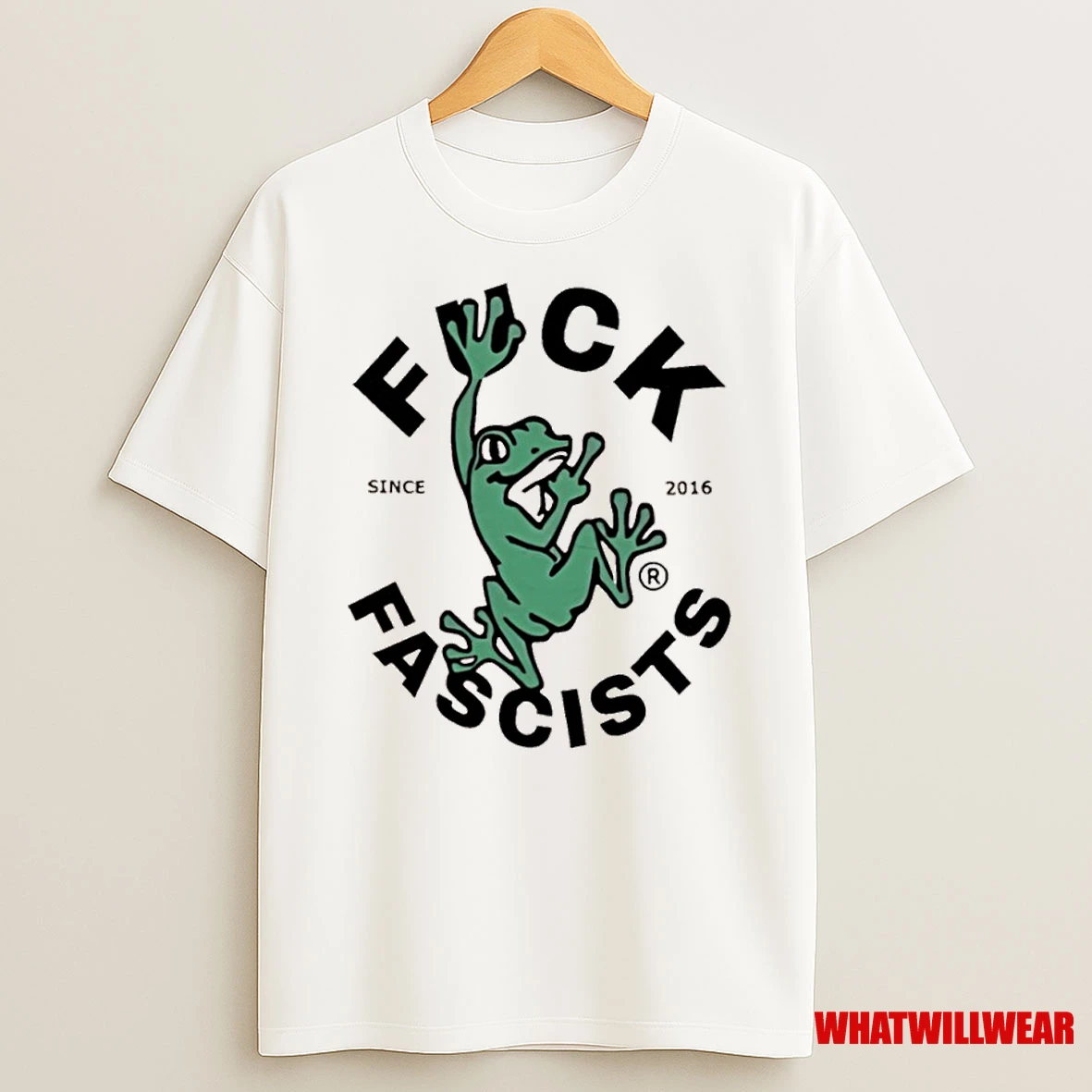 Anti Fascist Frog Since 2016 Shirts
