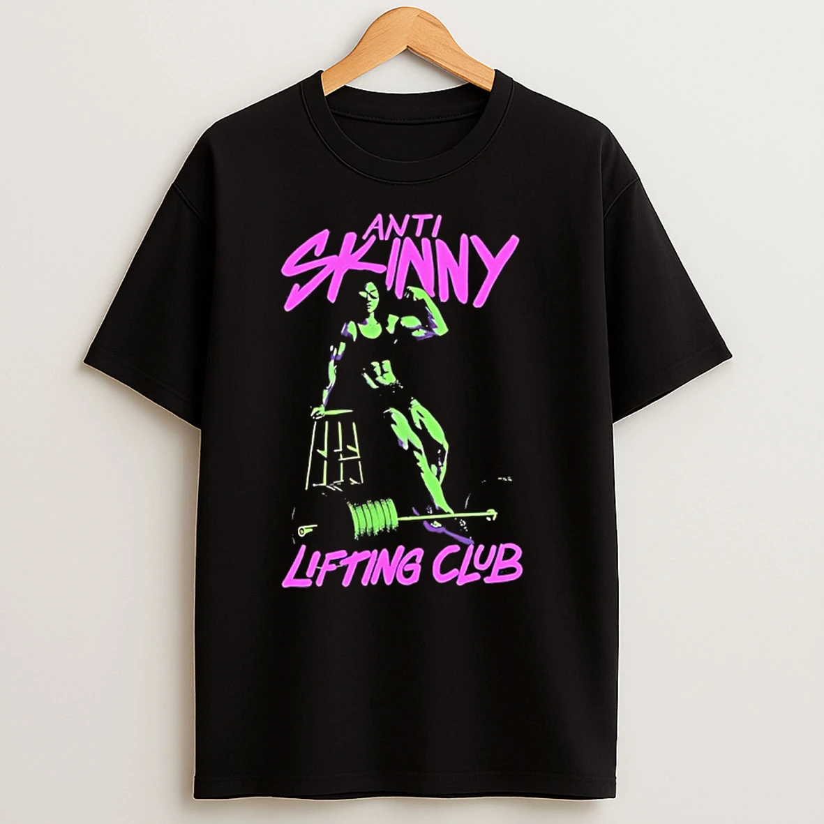 Anti Skinny Lifting Club T Shirts