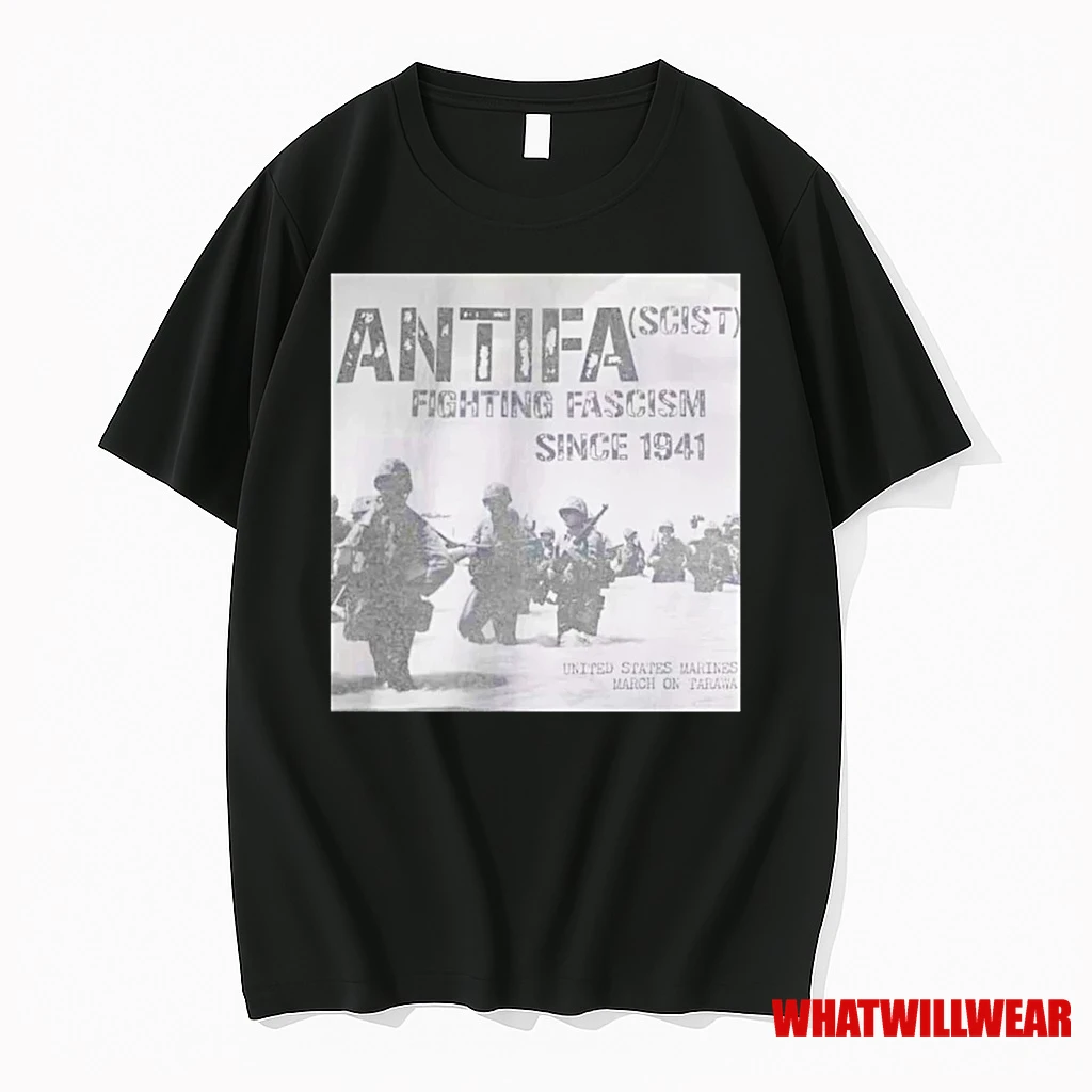 Anti Fascism Antifa Fighting Fascism Since 1941 Shirts