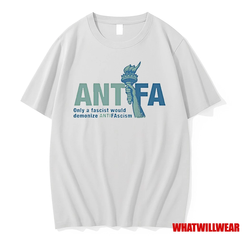 Antifa Only A Fascist Would Demonize Antifascism Shirts