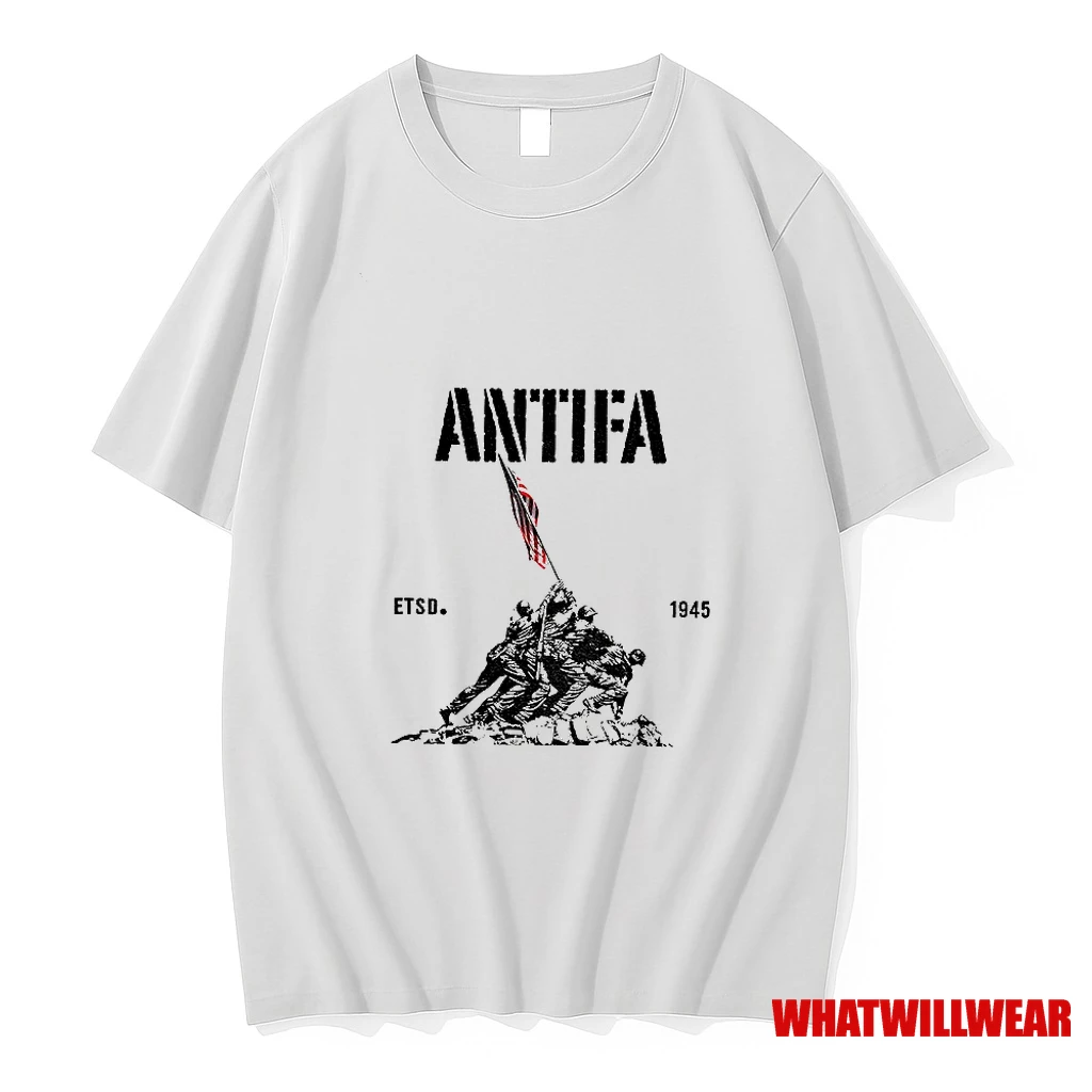 Antifa Estd 1945 Pro Democracy Liberal Protest Shirts
