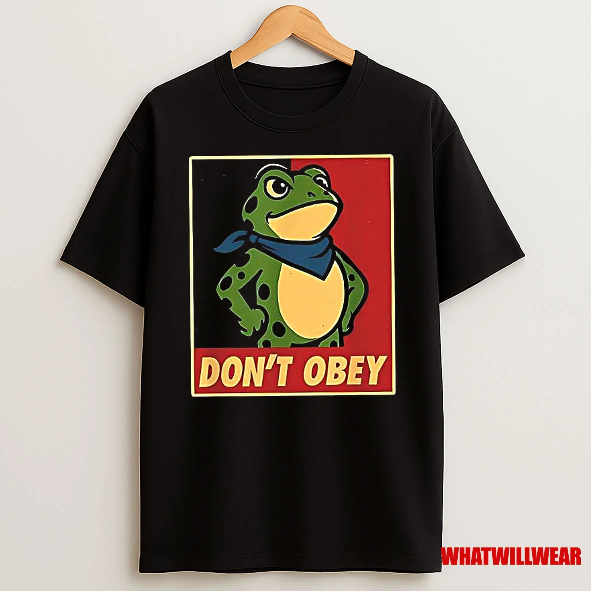 Antiice Dont Obey Portland Frog Shirts