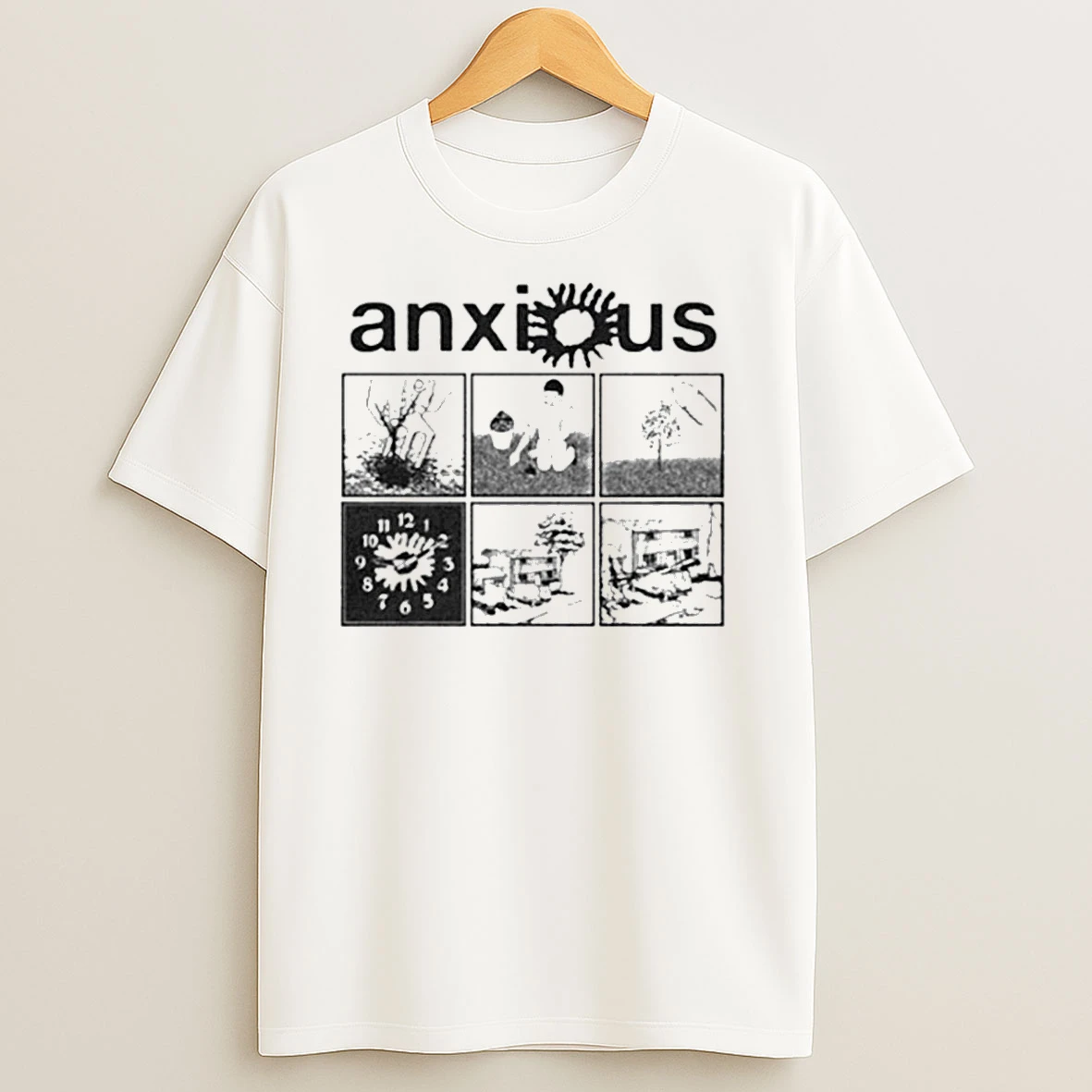 Anxious Van Comic T Shirts