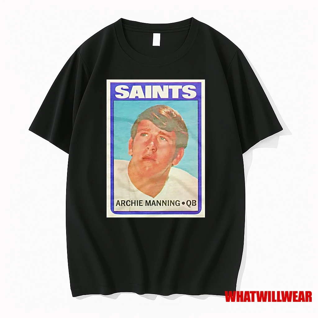Archie Manning 1972 Greatness Saints Shirts