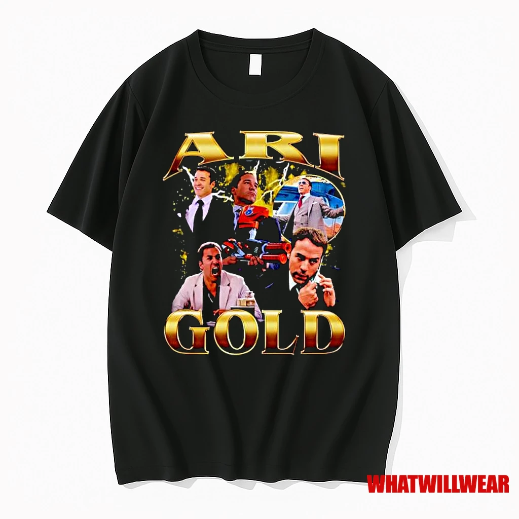 Ari Gold Entourage Graphic Ornaments Shirts