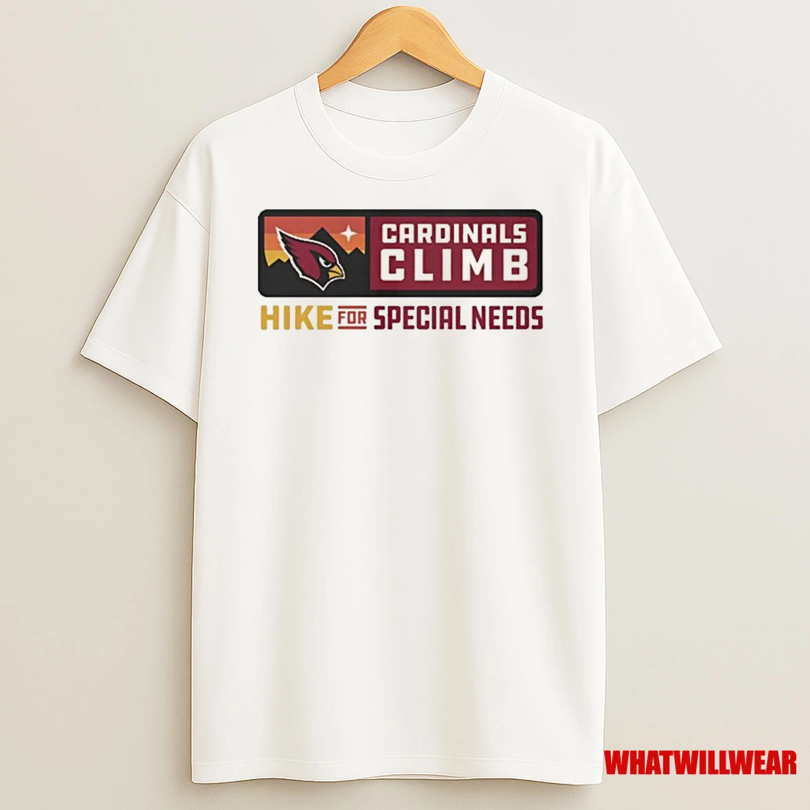 Arizona Cardinals Climb Hike For Special Needs 2025 Shirts