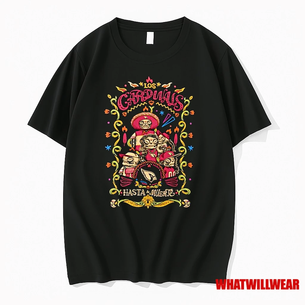 Arizona Cardinals Hasta La Muerte Graphic Ornaments Shirts