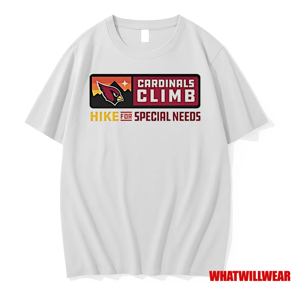 Arizona Cardinals Climb Hike For Special Needs Shirts