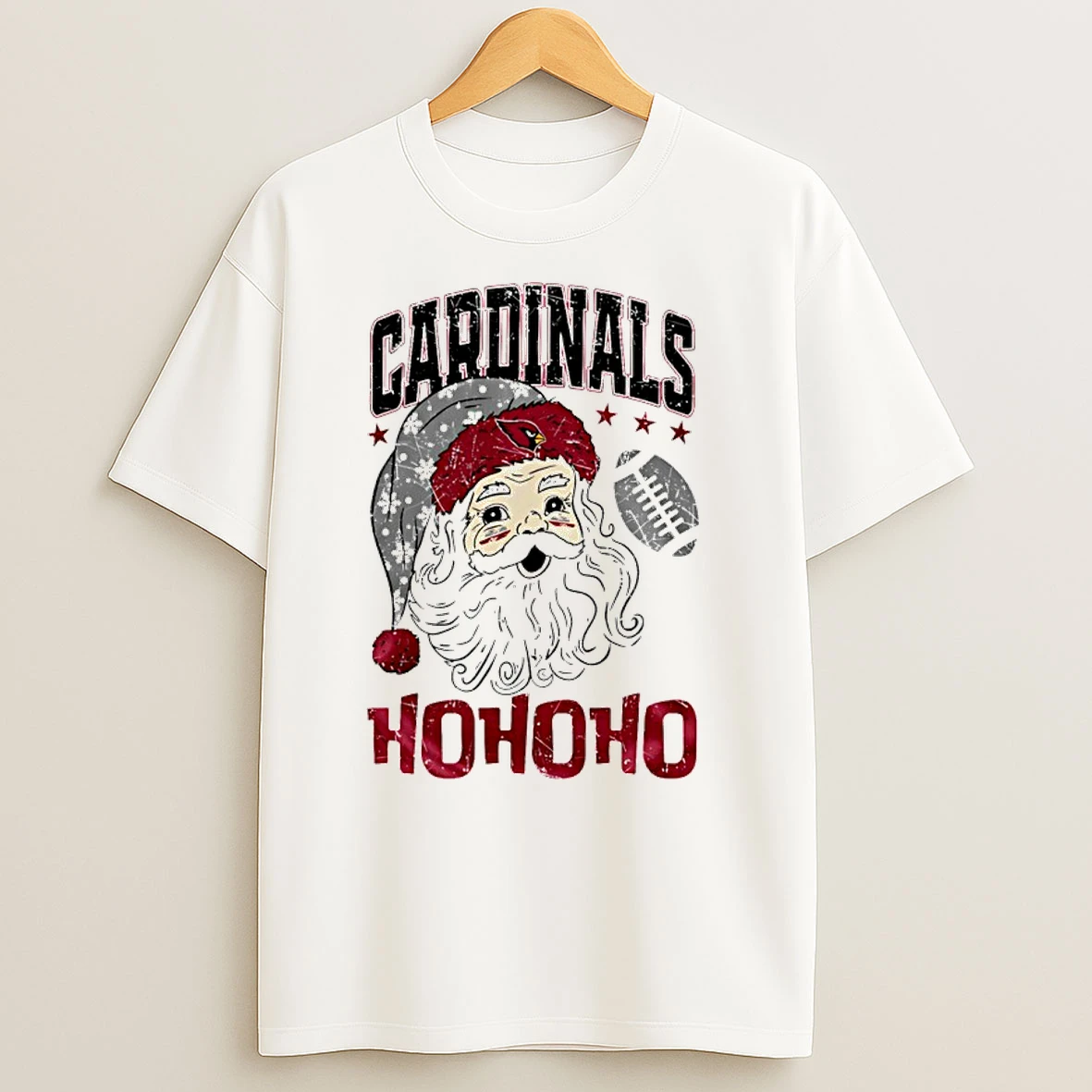 Arizona Cardinals X Santa Claus Nfl Merry Christmas T Shirts