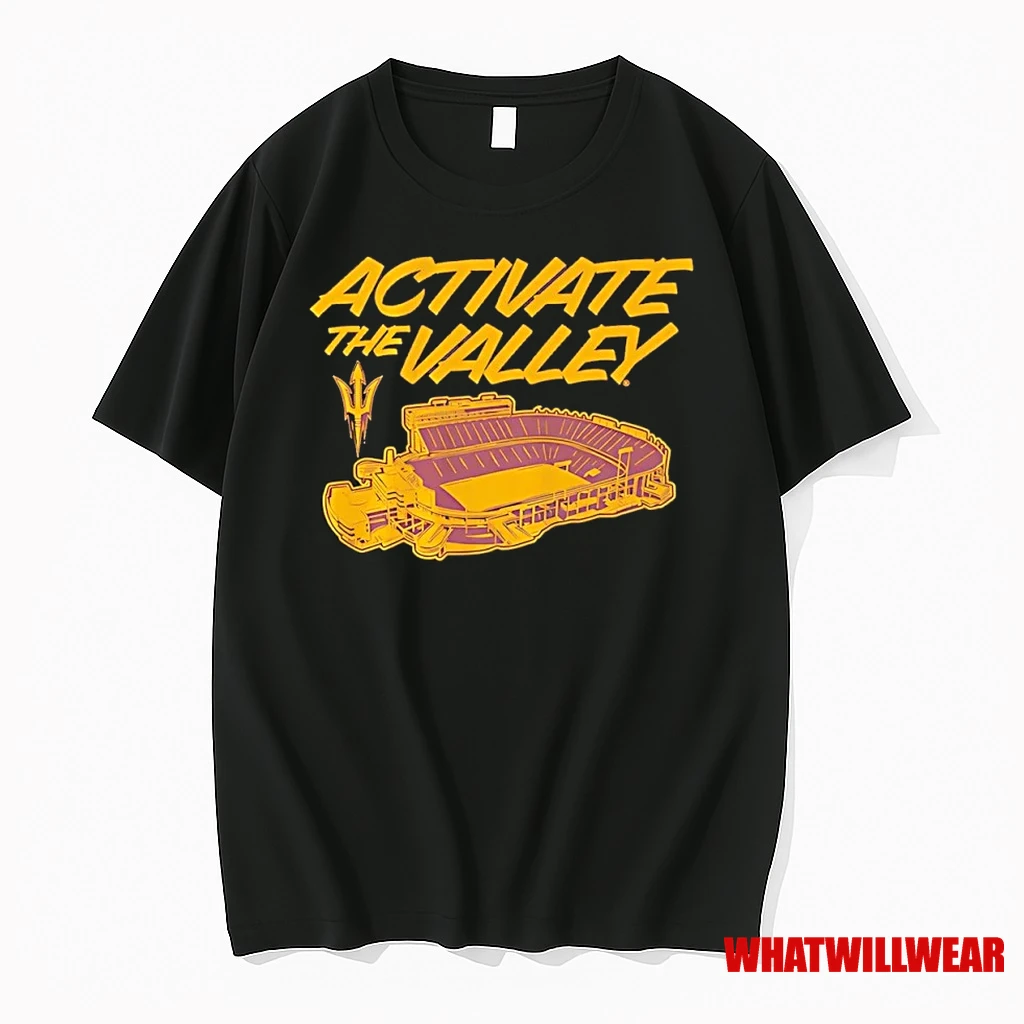 Arizona State Sun Devils Activate The Valley Stadium Shirts