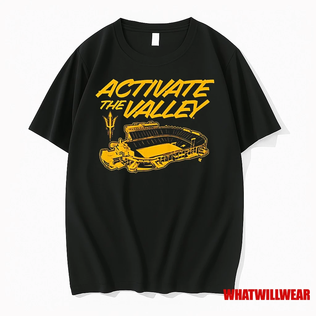 Arizona State Sun Devils Football Ncaa Activate The Valley Shirts