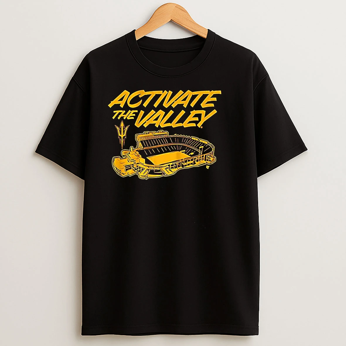 Arizona State Sun Devils Football Activate The Valley Stadium T Shirts