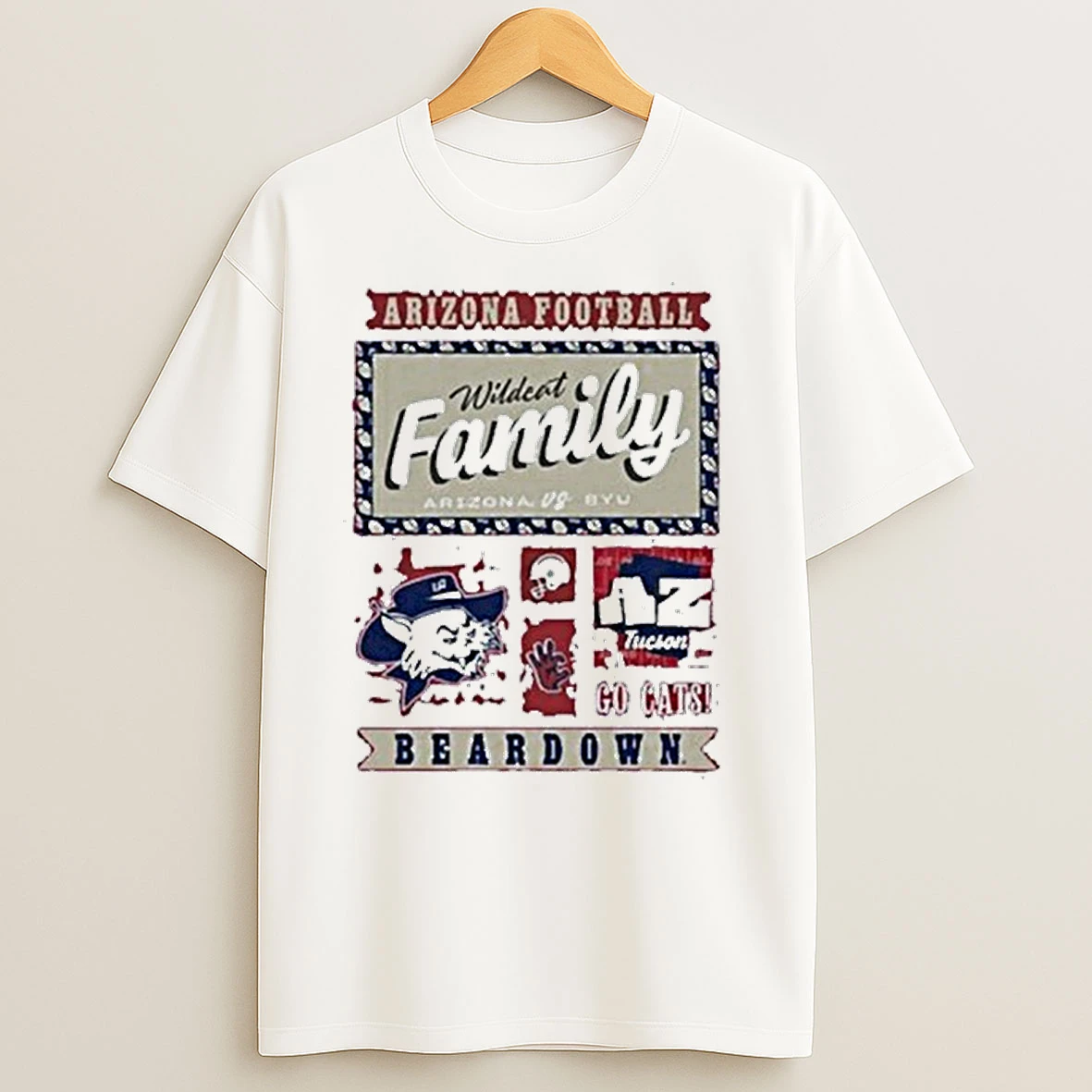 Arizona Vs Byu Game Day 2025 Family Weekend T Shirts