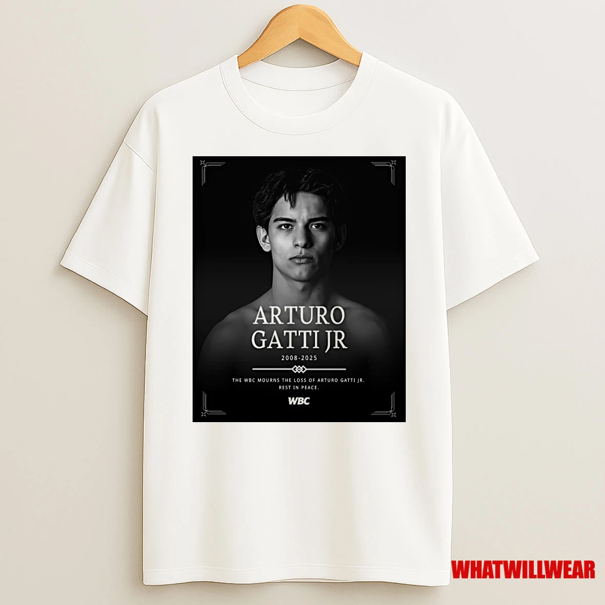 Arturo Gatti Jr 2008 2025 The Wbc Mourns The Loss Of Arturo Gatti Jr Rest In Peace Shirts