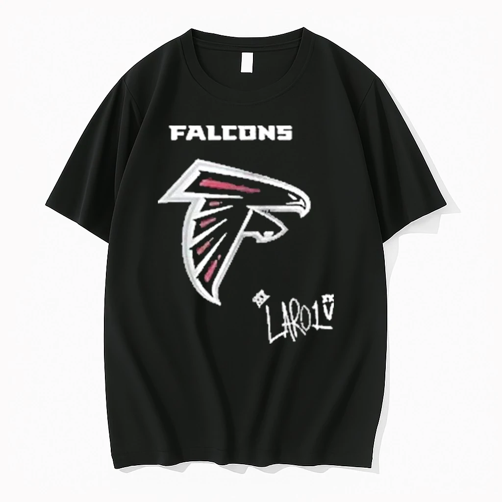 Atlanta Falcons Kid Laroi Berlin Game 2025 Logo Shirts