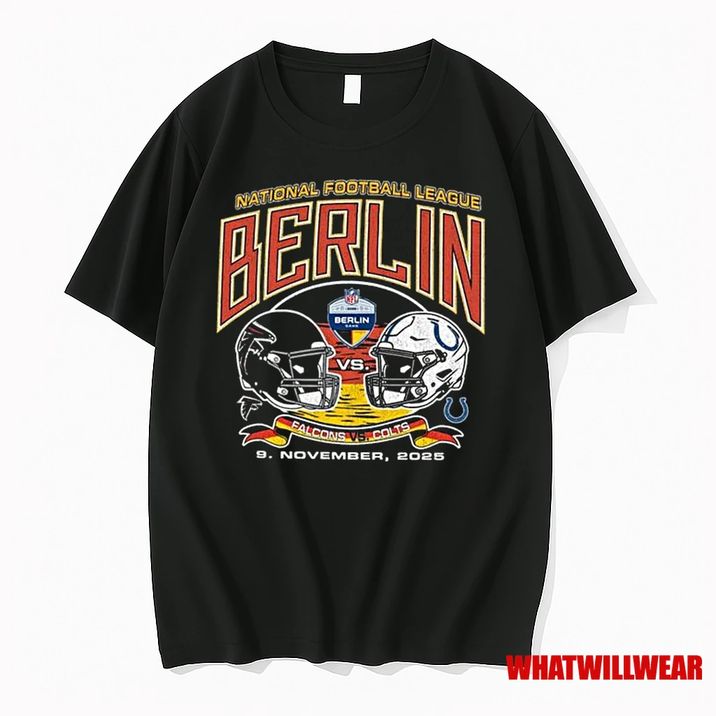 Atlanta Falcons Vs Indianapolis Colts National Football League Berlin 9 November 2025 Shirts