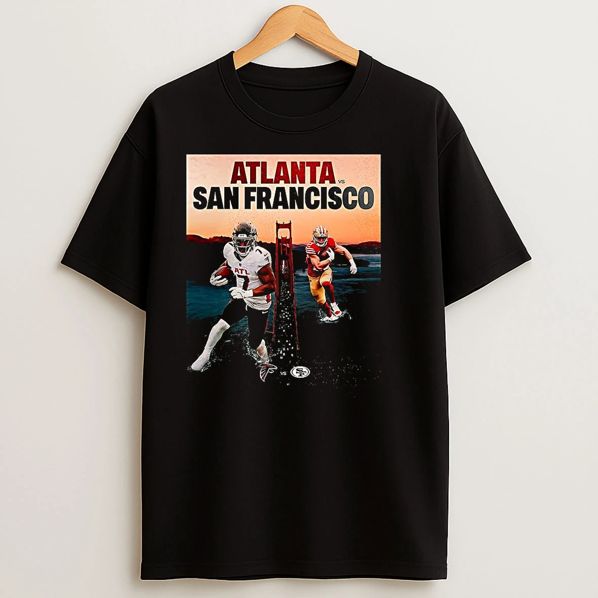 Atlanta Falcons Vs San Francisco 49ers Nfl 2025 T Shirts