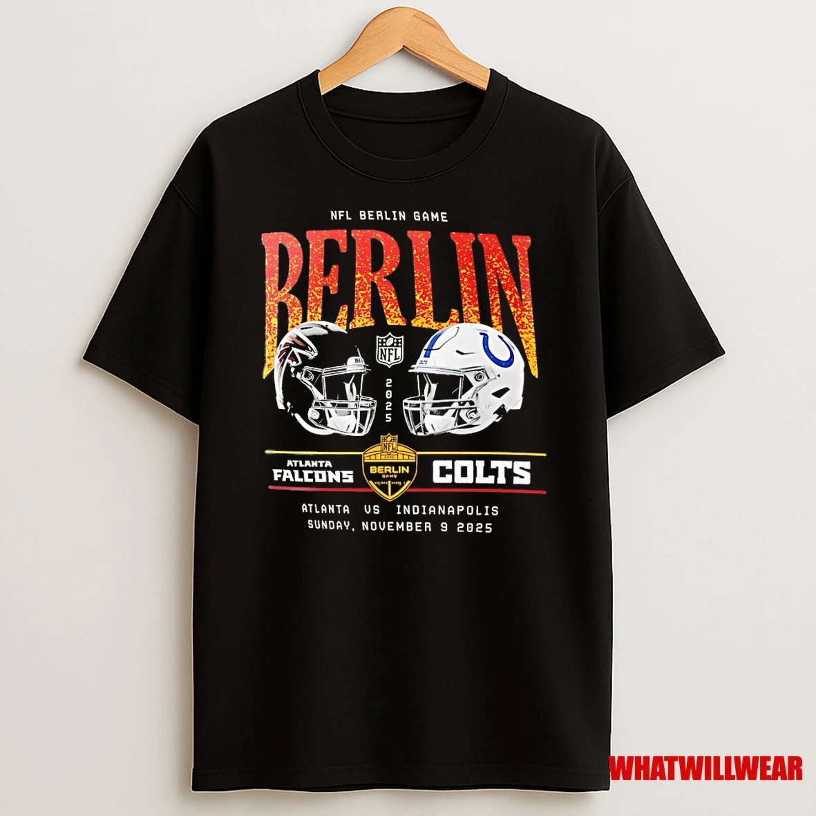 Atlanta Falcons Vs Indianapolis Colts Nfl Berlin Game 2025 Shirts