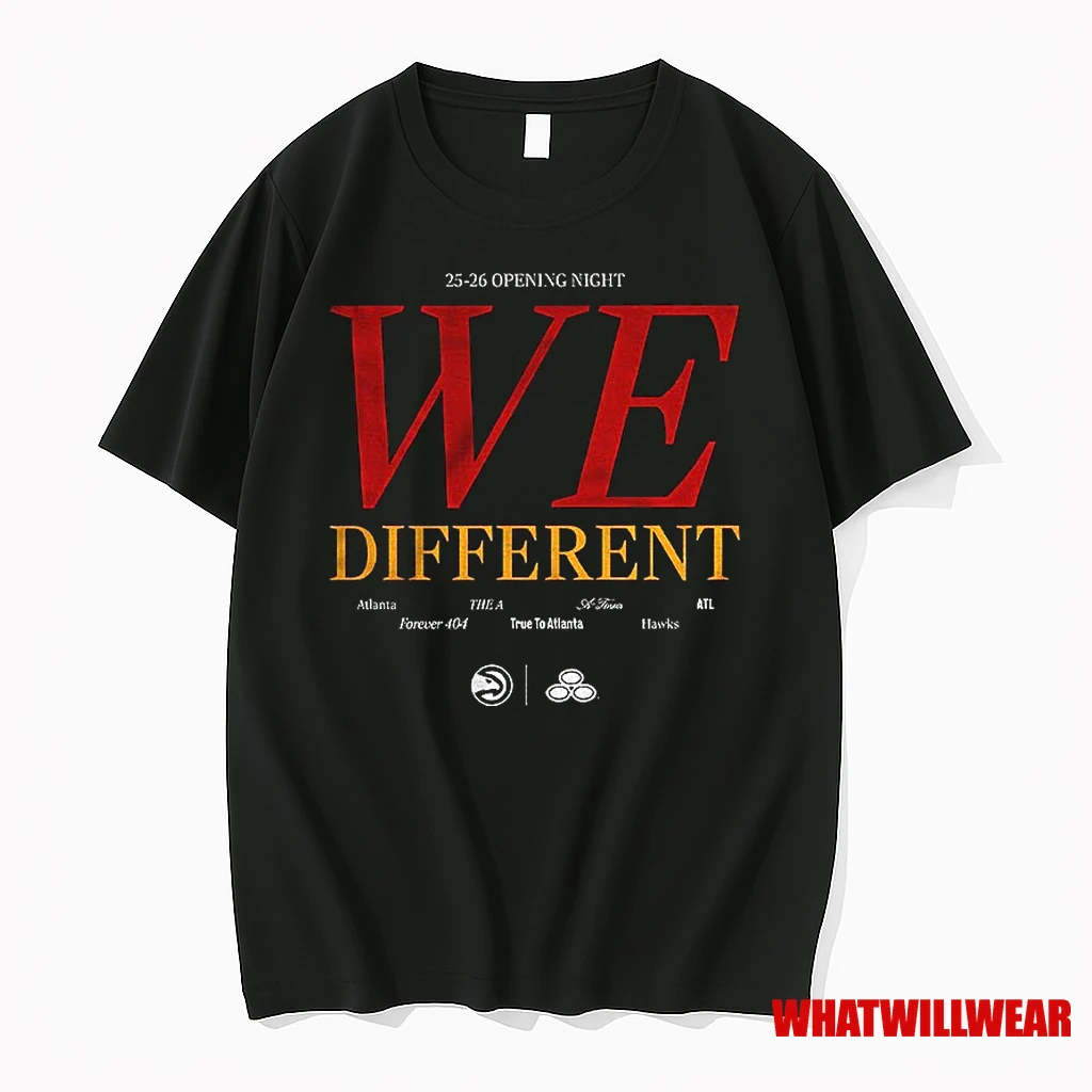 Atlanta Hawks 25 26 Opening Night We Different Shirts