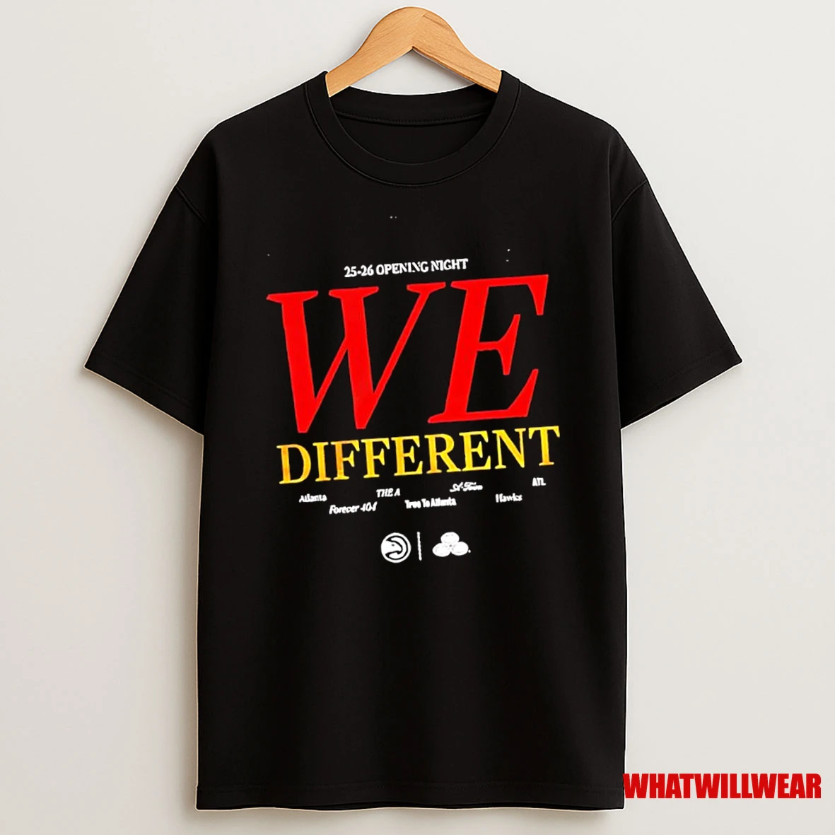 Atlanta Hawks Basketball Team We Different 2025 2026 Opening Night Shirts