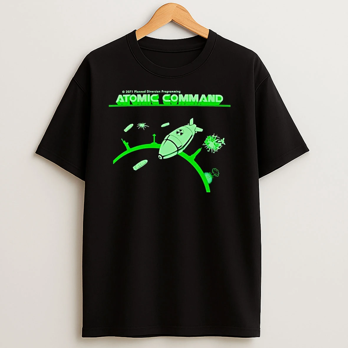 Atomic Command 2071 Planned Diversion Programming Ornaments T Shirts