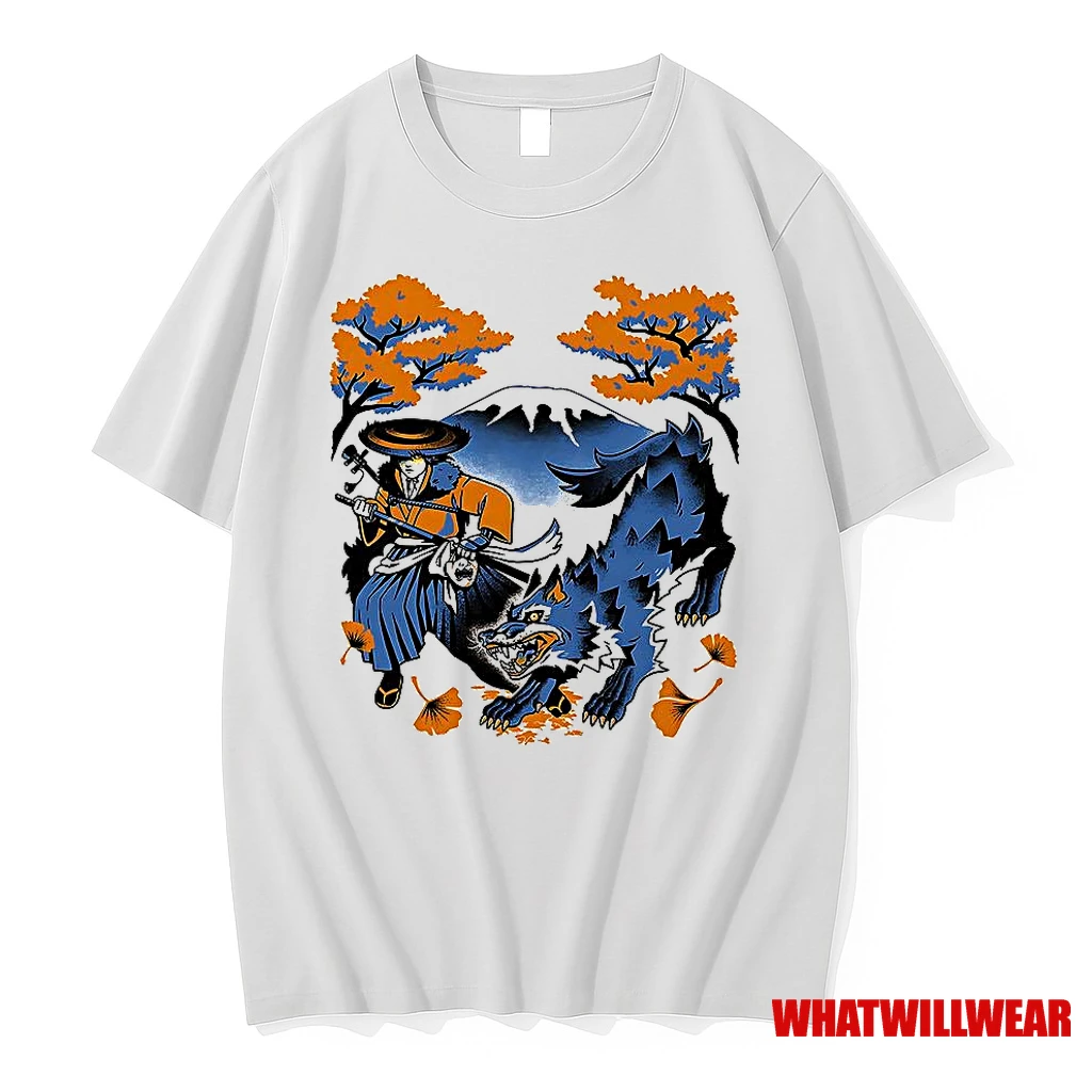 Atsu Onna Musha Ghost Of Yotei Video Game Character Japanese Style Shirts