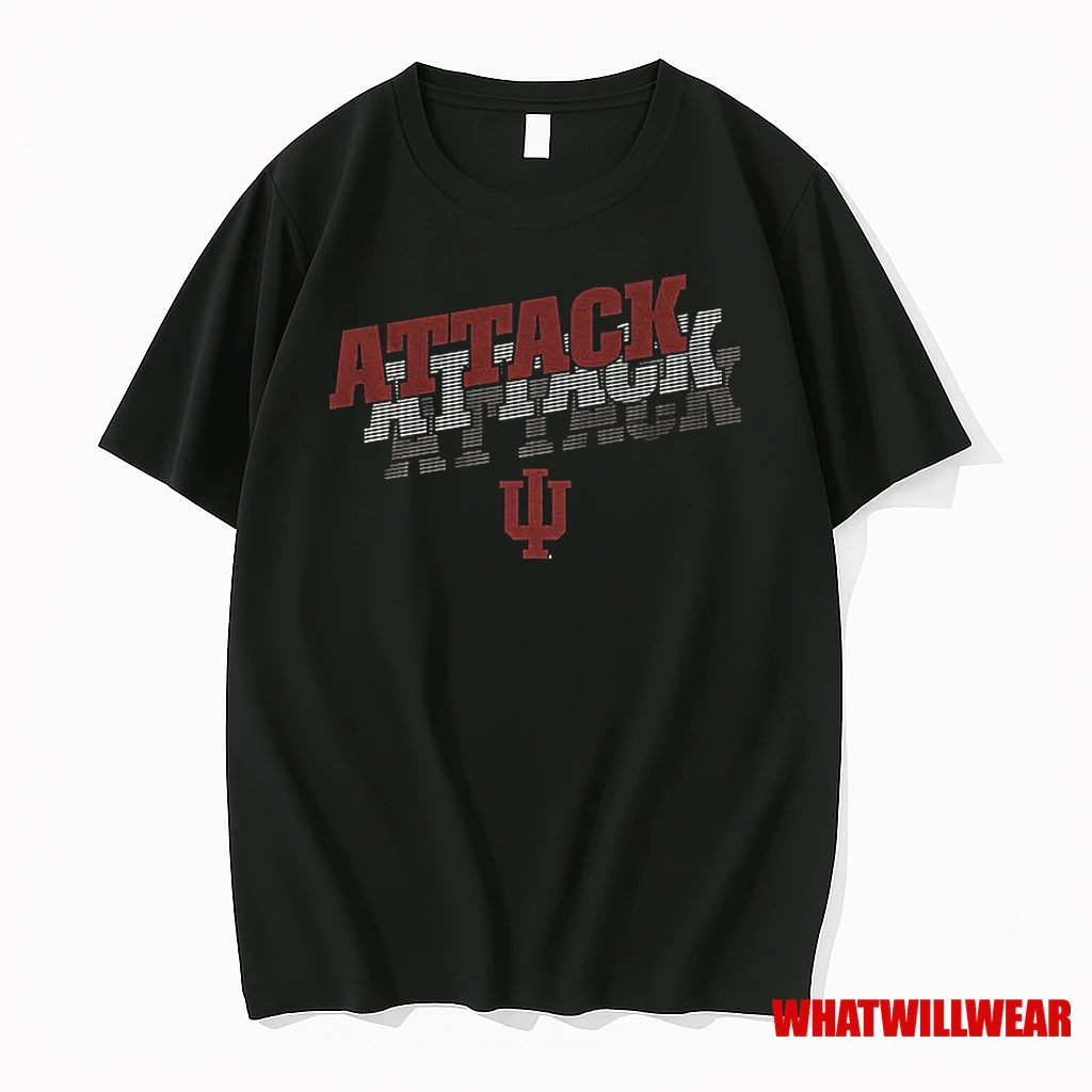 Attack Attack Attack Indiana Hoosiers Football 2025 Shirts