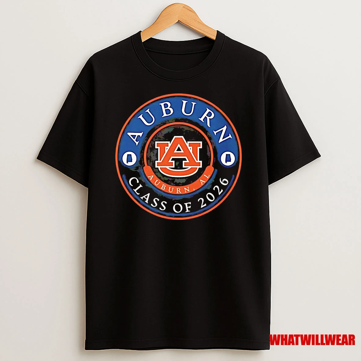 Auburn Tigers Class Of 2026 Logo Shirts