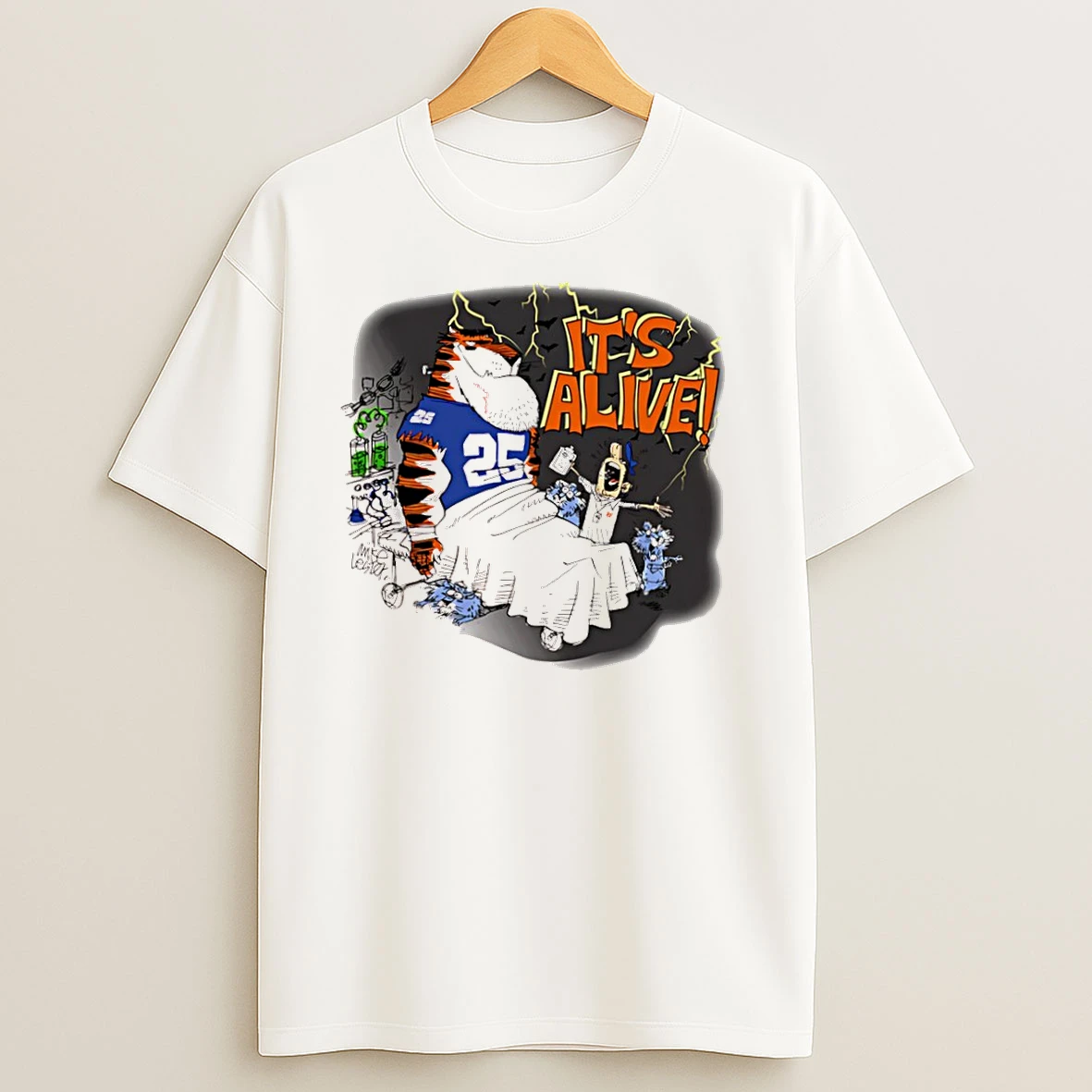 Auburn Tigers Its Alive Halloween T Shirts