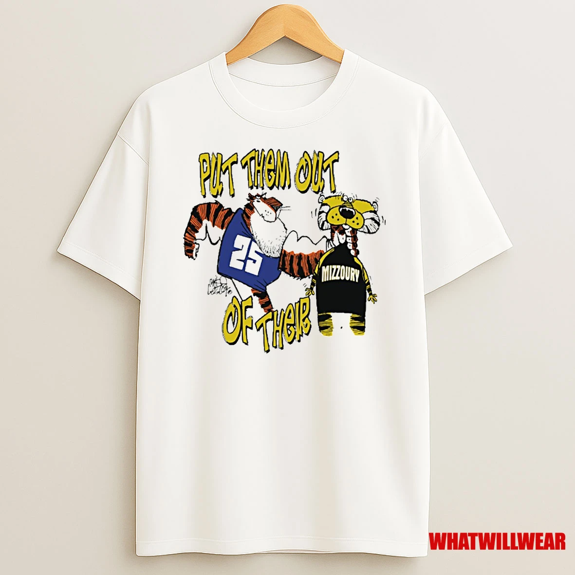 Auburn Vs Missouri Gameday Put Them Out Of There War Eagle October 18 2025 Fanart Shirts