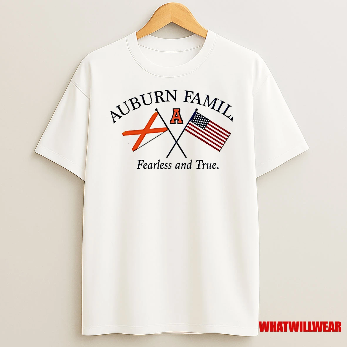 Auburn Family Fearless And True Shirts
