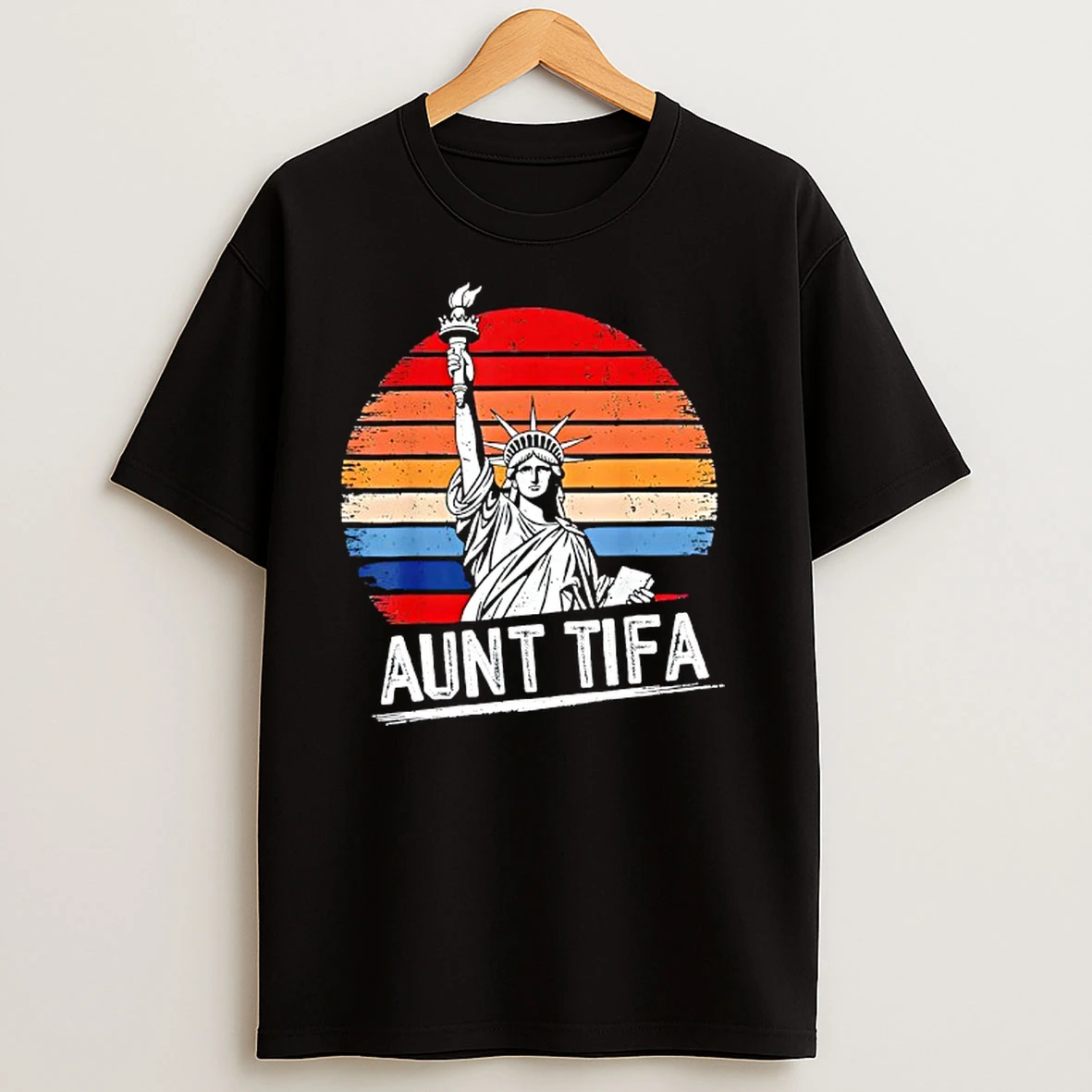 Aunt Tifa Statue Of Liberty Vintage T Shirts
