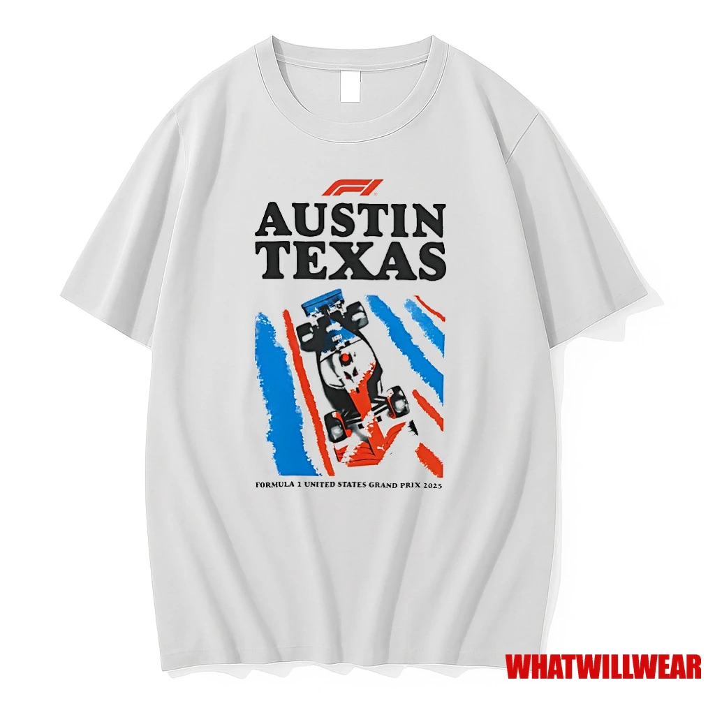 Austin Texas Formula 1 United States Grand Prix 2025 Shirts