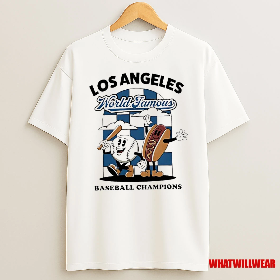 Awesome La Dodgers World Series Merch Los Angeles Dodgers World Famous Baseball Champions Shirts