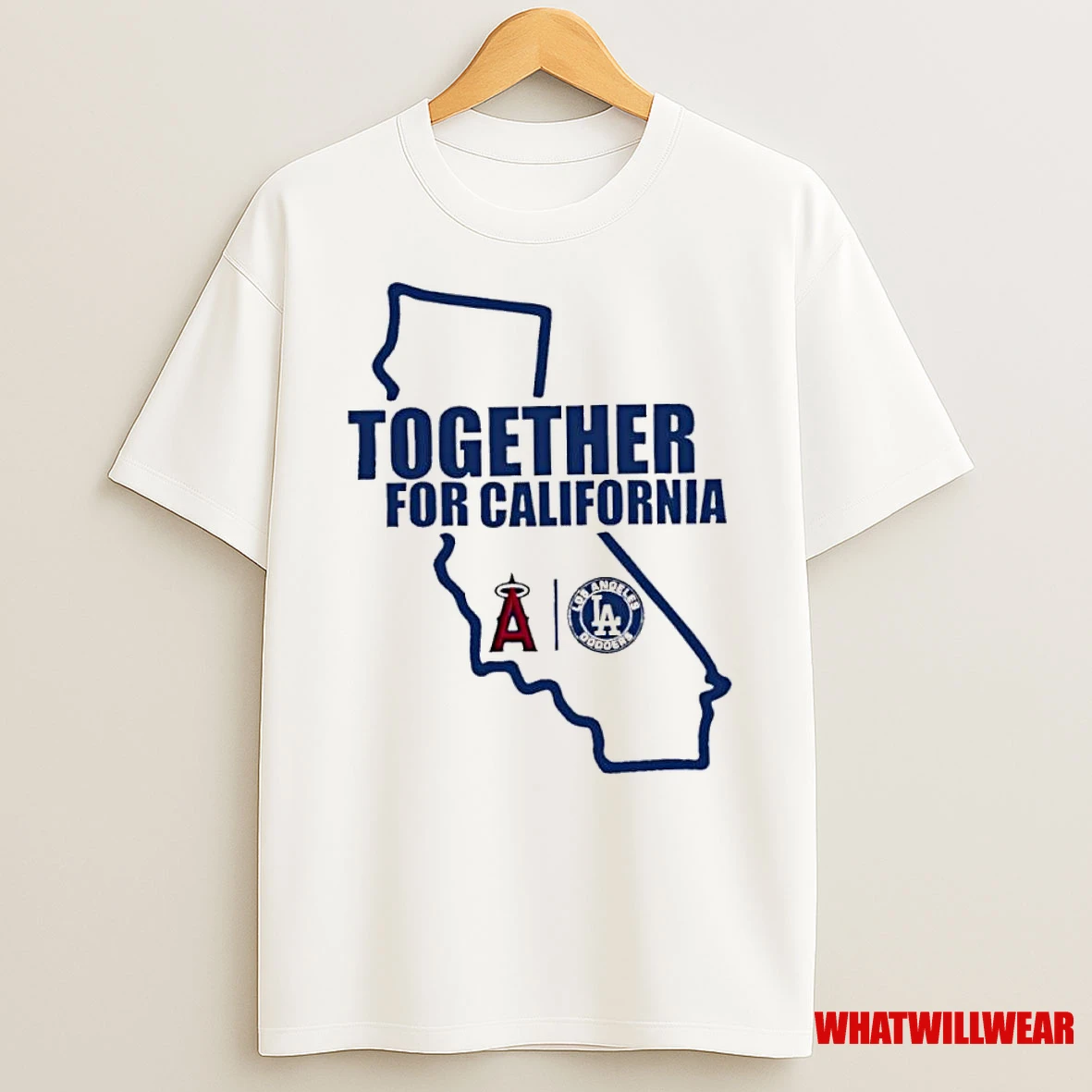 Awesome Los Angeles Dodgers Together For California Shirts