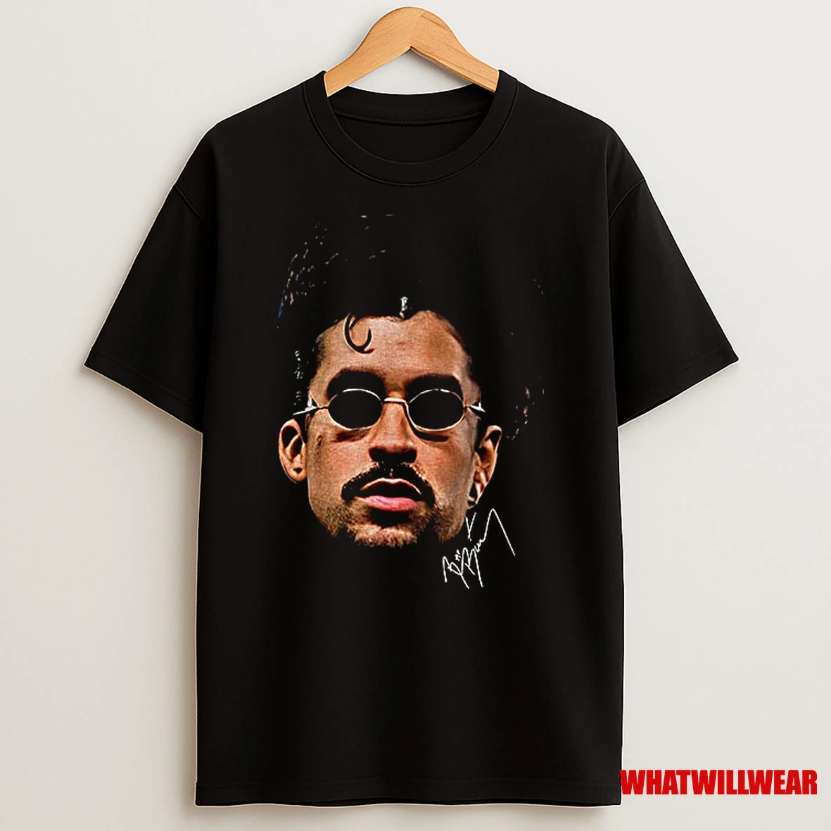Bad Bunny Big Face Fan Inspired Signature Shirts