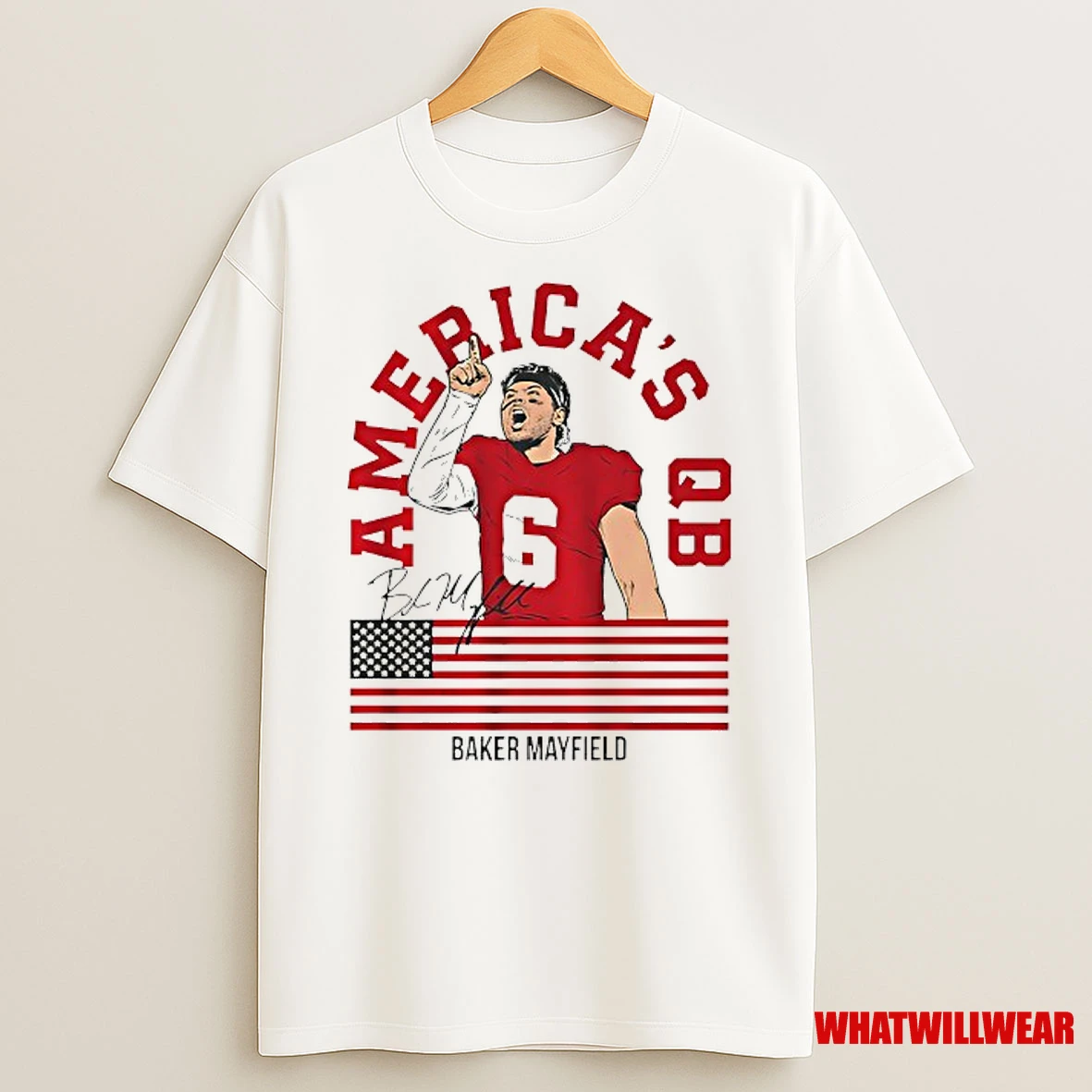Baker Mayfield Americas Qb Tampa Bay Buccaneers Football Shirts