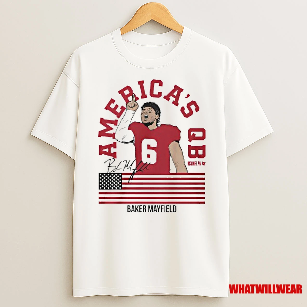 Baker Mayfield Americas Qb Tampa Bay Football Signature Shirts