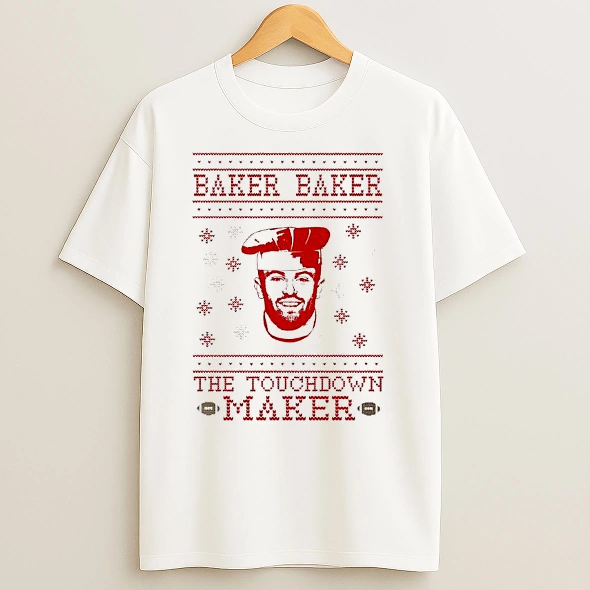 Baker Mayfield Baker Baker The Touchdown Maker Uglt Christmas T Shirts