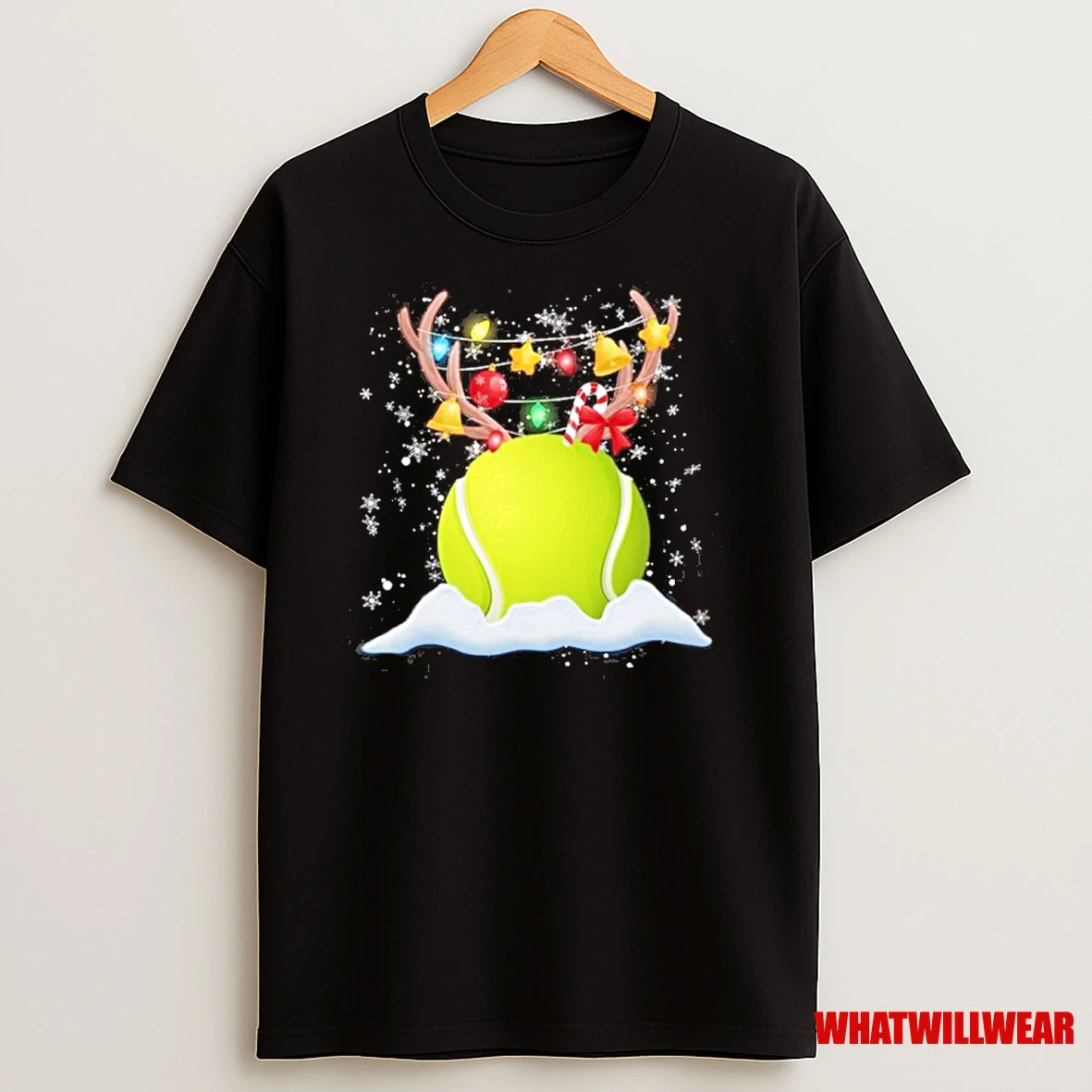 Ball Tennis Merry Christmas Shirts