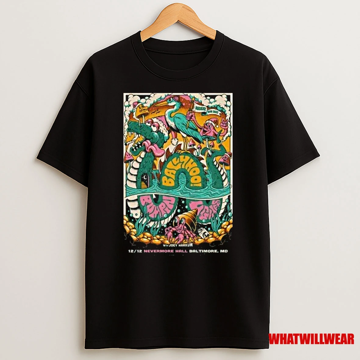 Ballyhoo At Nevermore Hall On Dec 12 2025 Shirts