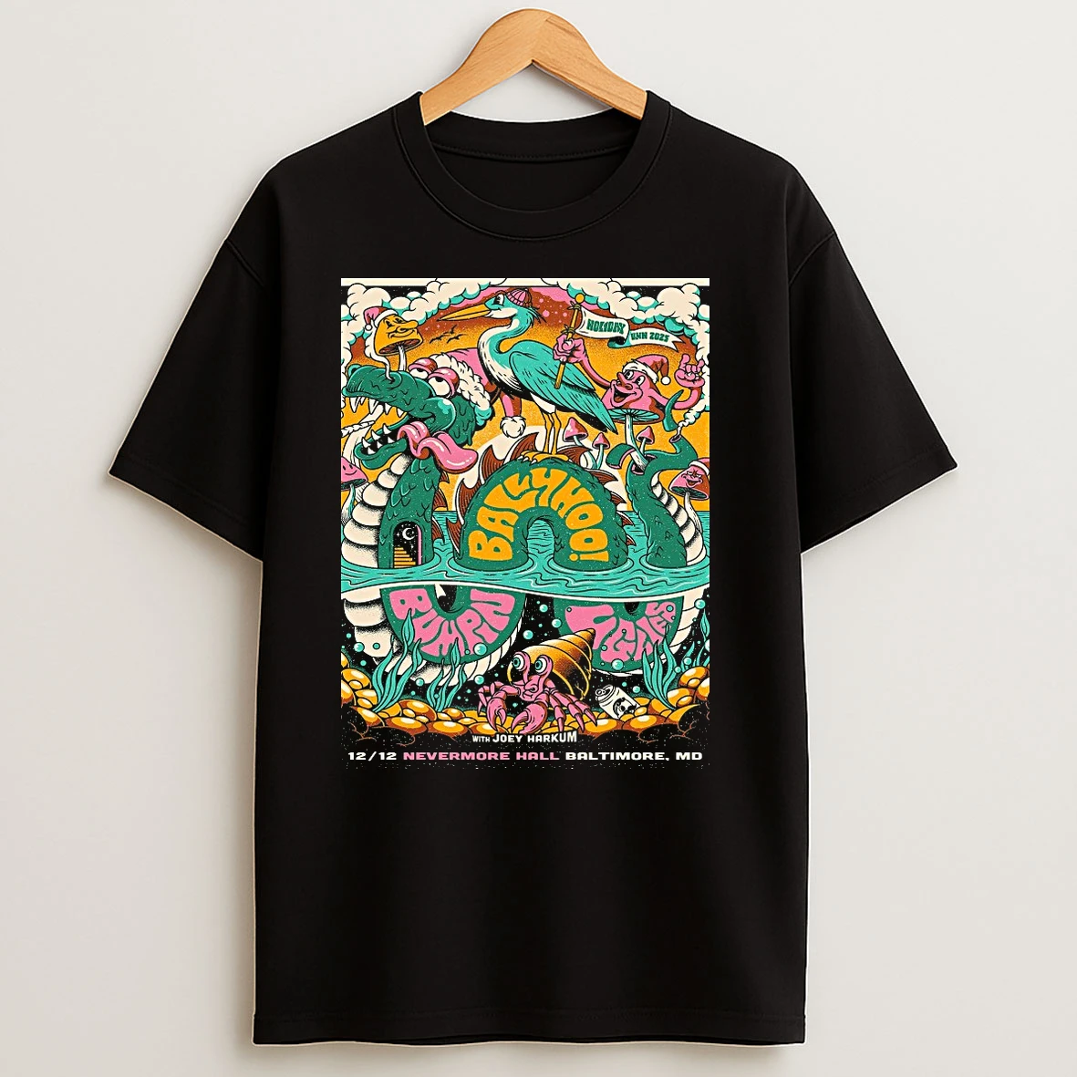 Ballyhoo Dec 12 2025 Nevermore Hall Baltimore Md T Shirts
