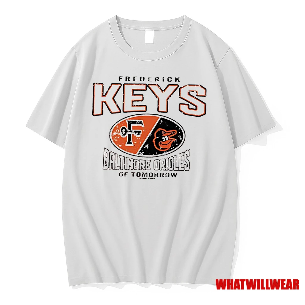 Baltimore Orioles X Frederick Keys Of Tomorrow Logo Shirts