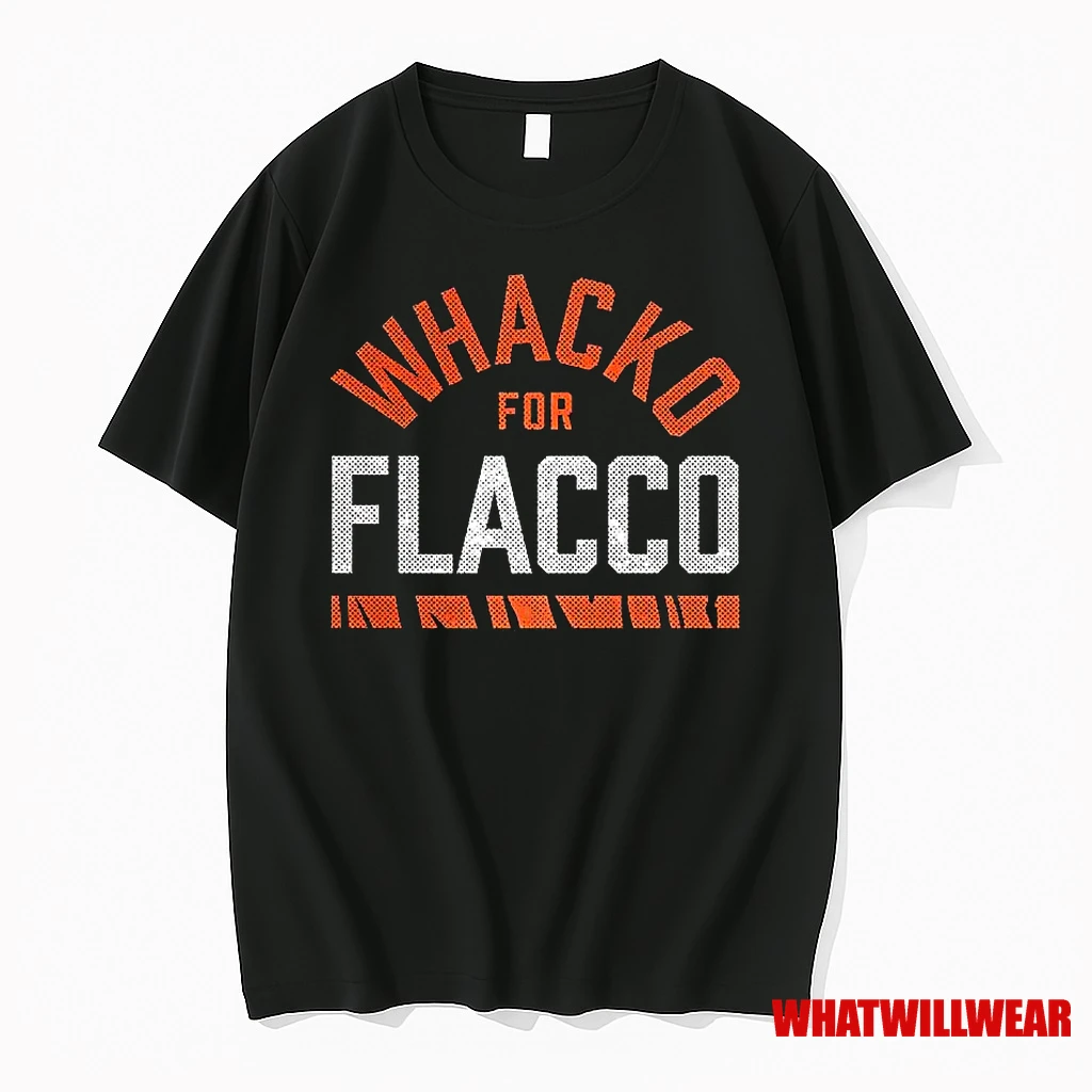 Baltimore Ravens Football Whacko For Flacco Slogan Shirts