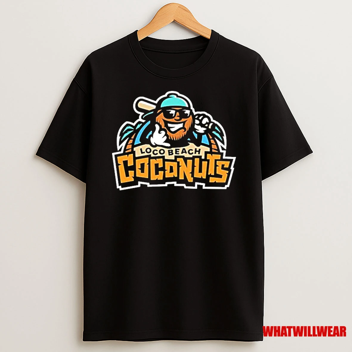 Banana Ball Team Loco Beach Coconuts Shirts