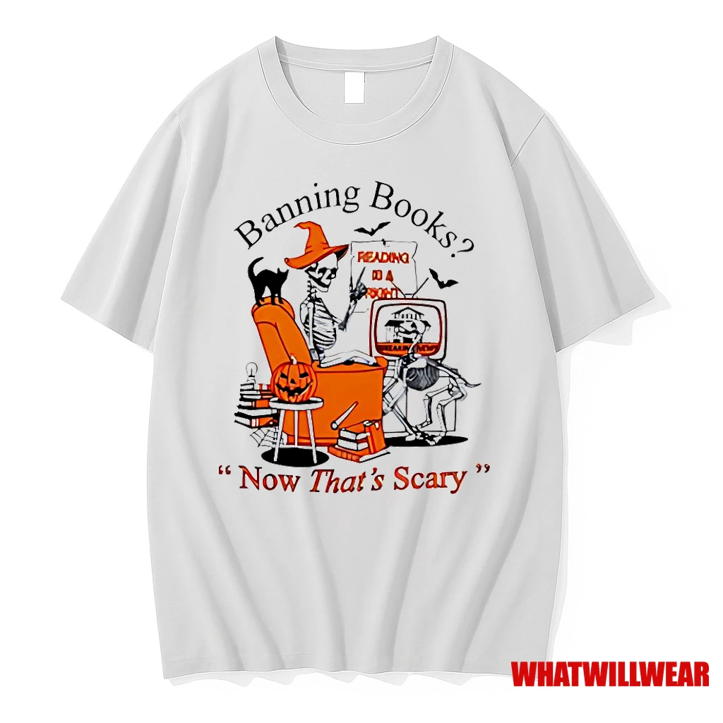 Banning Books Now Thats Scary Halloween Shirts