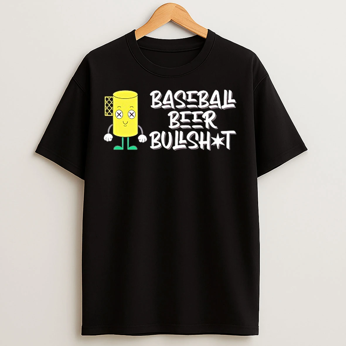 Baseball Beer Bullsht T Shirts