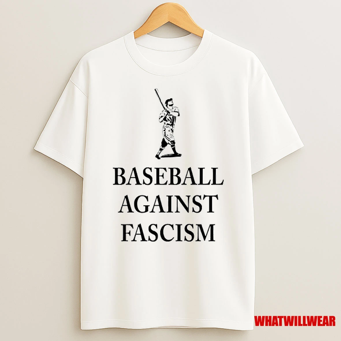Baseball Against Fascism Ornaments Shirts
