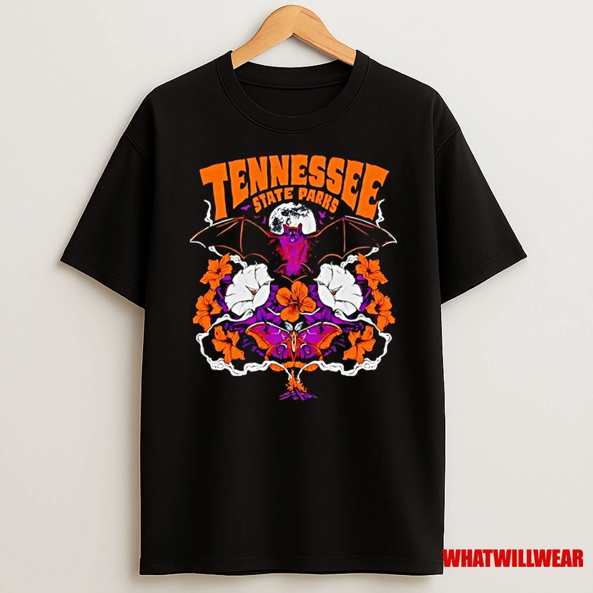 Bat Tennessee State Parks Halloween Shirts